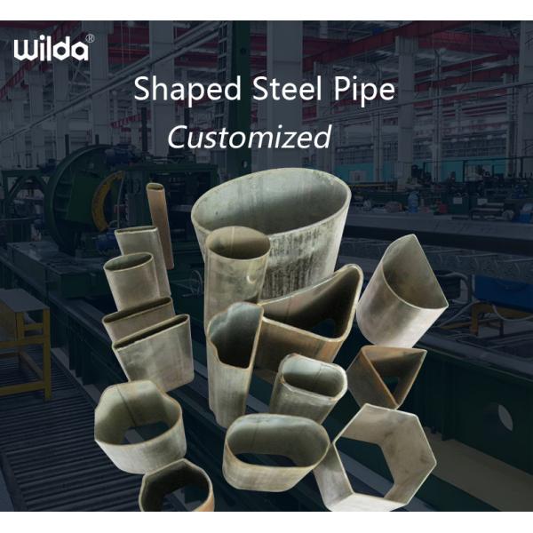 Welded 6M Shape Steel Pipe