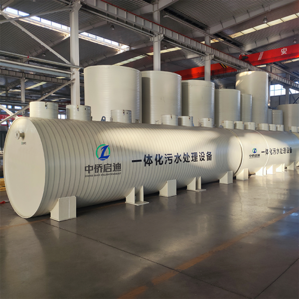50-500m³/D  PP Material Integrated Domestic Sewage Treatment Equipment Design, Production, Installation, After-Sale One-Stop Service