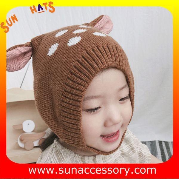 AK17022 Sun Accessory customized wholesale baby kids knitted beanie caps and hats  ,caps in stock MOQ only 3 pcs