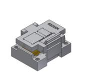 Double Ended Azimuth Carrier Test Socket With Contactor Gold Plated Azimuth Socket