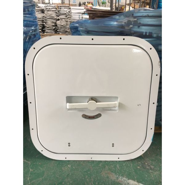 Embedded  Aluminium Marine Manhole Cover Type Hatch Cover square or oval-shaped