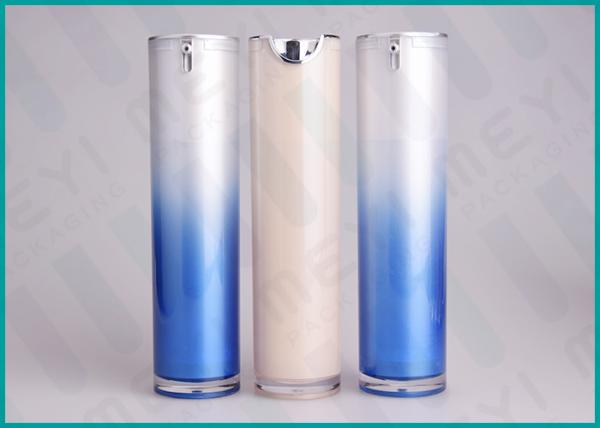 Nenhuma garrafa mal ventilada da bomba do escapamento para os cosméticos pessoais 15ml 30ml 40ml 50ml dos cuidados com a pele