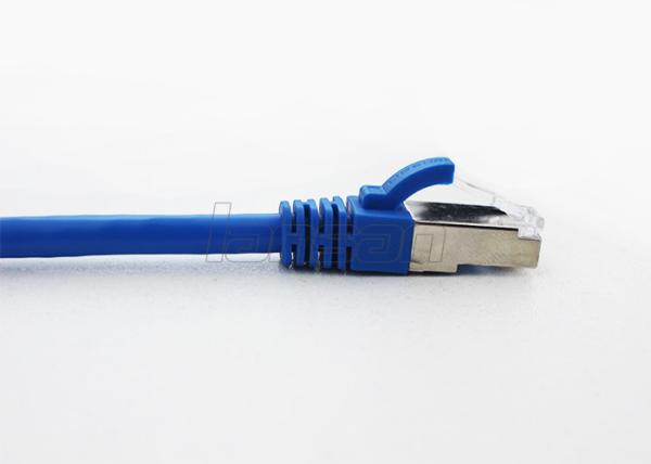 O HDPE Cat6 do PVC protegeu o cabo RJ45 Al Foil Mylar Fluke Test do remendo