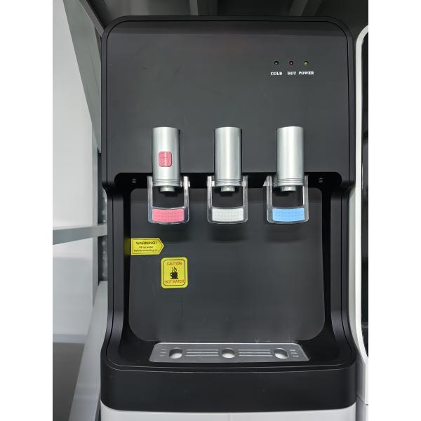 Silver/White/Black Hot and Cold Water Dispenser with Compressor Cooling Technology