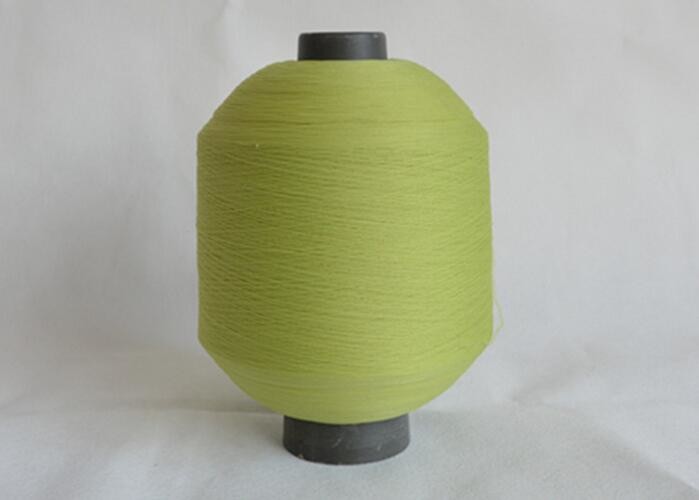 High Tenacity Dope Dyed Colored Polyester Texturised Yarn 150D 300D For Knitting Socks