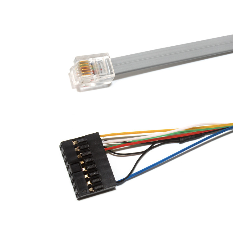 Molex C-решетка III проводки провода 90142 серий изготовленная на заказ к соединителю RJ12