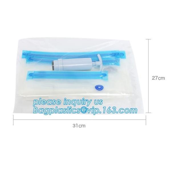 Disposable Transparent Vacuum Sealer Food Storage Plastic Packaging Roll Bag for Food Sealed, Textured Food Freshness St