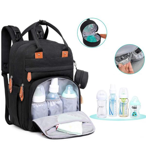 Oxford Newest Fashionable Baby Diaper Backpack Eco Friendly Multifunctional Custom Diaper Bag