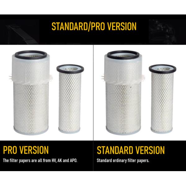 290mm 243mm Height HYUNDAI Excavator Air Filter 11S1-20111 600-181-7260