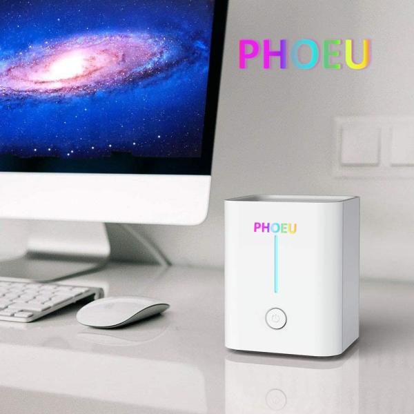 PM2.5 purification Table top mini purifier with UVC LED disinfection and active carbon super quiet design