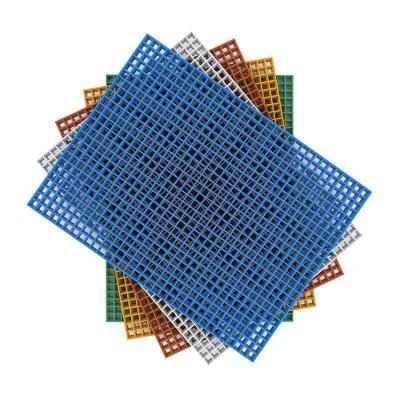 Customizable Colour Patterns FRP Grating Walkway 38*38mm Easy Installation