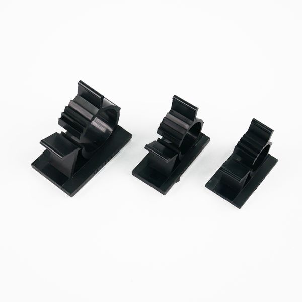 OEM Cable Clamps Plastic Clamp Cable Clips Steel Nail Line Card Square Round Plastic Wire Rope Clip Plastic Tent Shock Cord Hook