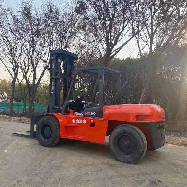 12-16 Ton Heli Electric Forklift with Diesel Engine and Heavy-Duty Lifting Tools