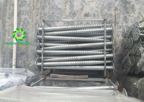 Hot Dip Galvanized Stainless Steel Legs For Solar Panel Ground Screws
