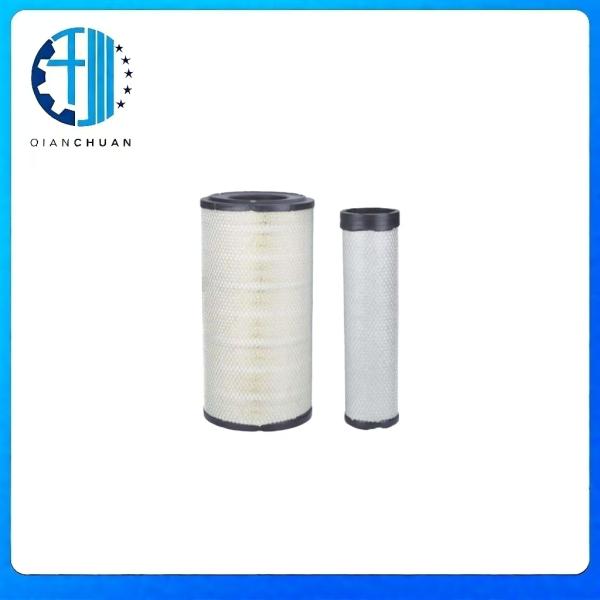 600-185-3110 600-185-3120 Air Filter For Komatsu  Excavator PC200-7 PC210-7 PC228-7 PC228-8 PC228UU Liebherr R900C