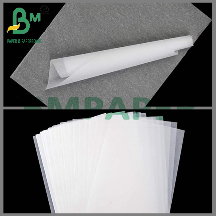 12inch x 55yard Drafting White Tracing Paper Roll For Sewing Patterns 12 дюймов х 55 ярдов чертежная белая трассирующая бумага для швейных узоров