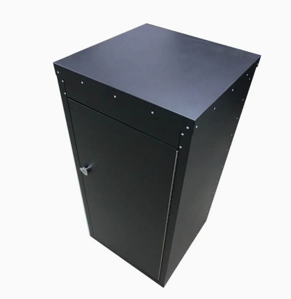 Непроницаемая черная коробка OEM изготовления металлических листов стали