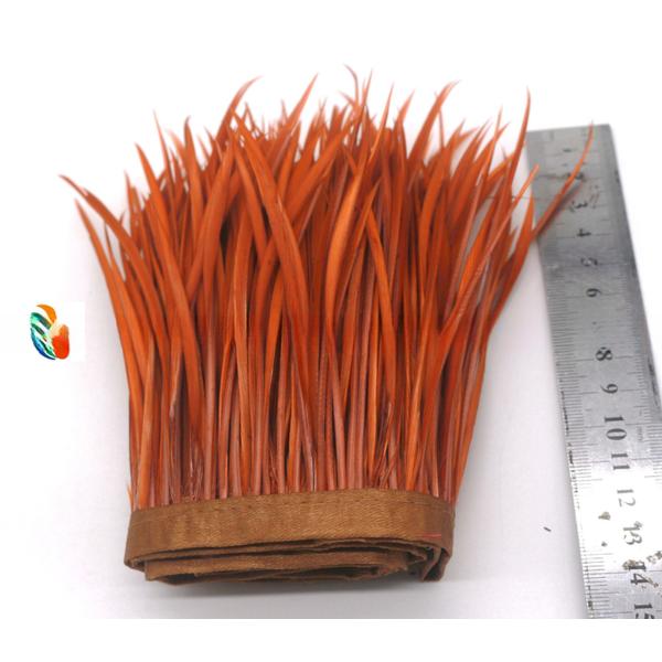 Goose Biot Feather Fringe Trim with Satin Ribbon Shipping DHL UPS FEDEX EMS TNT