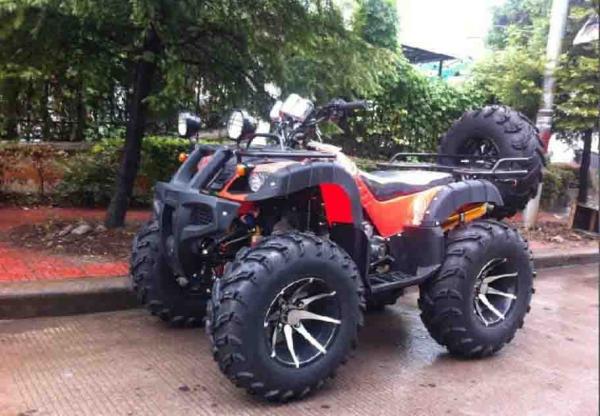 Yamaha 150cc Four Wheeled Motorcycles ATV , Single Tank 4 Wheels Motorcycle