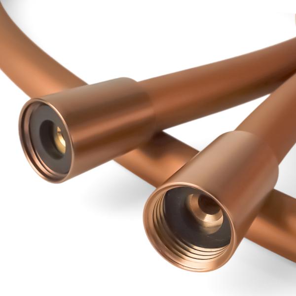 Extra Long 79Inch Red Bronze Silicone Shower Hose