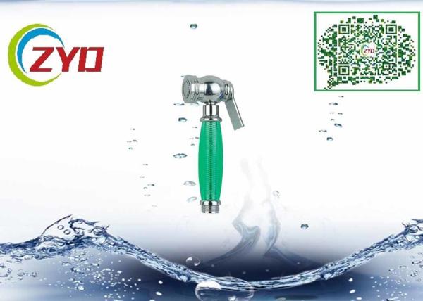 Pumping Bidet Hose Sprayer , Toilet Bidet Hand Shower With Wall Braket