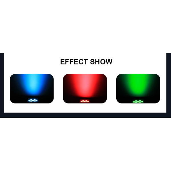 7x3W RGB наружное светодиодное светодиодное светодиодное освещение 25 градусов