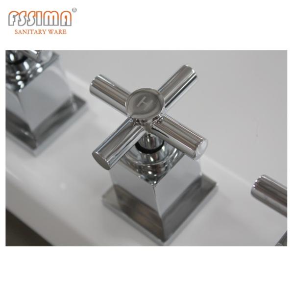 ушат человека ванны 2 SPA водоворота 1900x830 Freestanding выпущенный струю