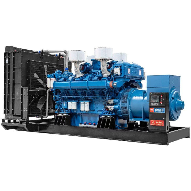 JIWEI 1800KW 2000kva Diesel Generator with YC12VC3000-D30 Engine 50Hz 400V Silent Genset and Water Cooling System