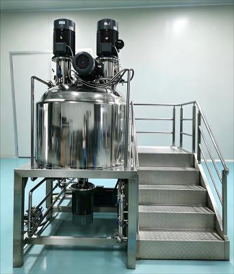 Professional Vacuum Emulsifying Mixer for Toothpaste & High-Viscosity Formulations