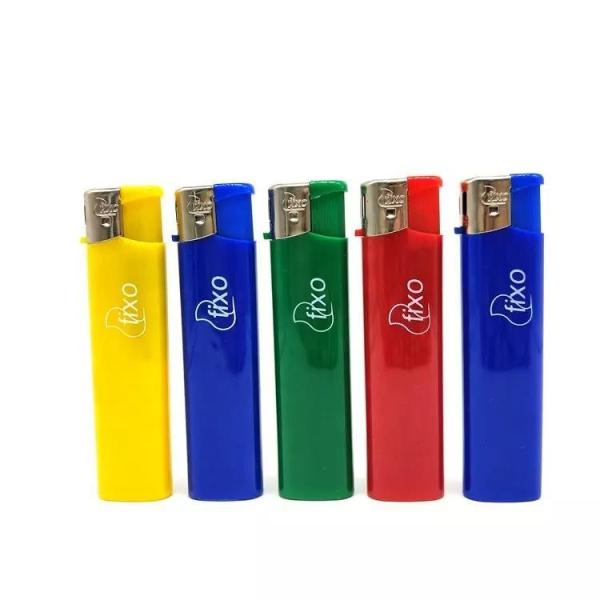 Logotipo do cliente Jet Flame Slim Metal Jet Lighter para cigarros de couro