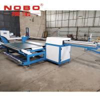 Única máquina semi automática da tampa de colchão da máquina de rolamento 2.25kw do colchão do eixo