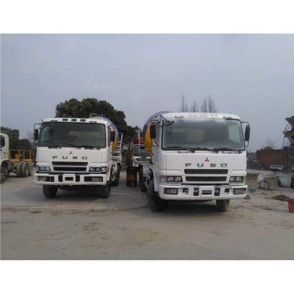 Energy Saving Hino 700 Used Concrete Mixer Trucks No Oil Leak With New Battery