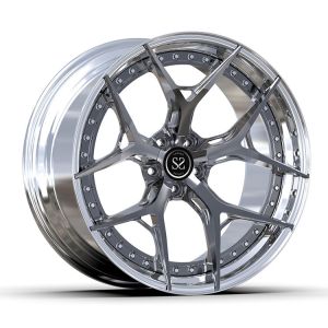 Изготовленный на заказ сплав 6061-T6 диск 5x112 20 металла 2-PC польский Barrel+Gun 21 снабжает ободком дюймом приспособленным к Audi RS5 B5