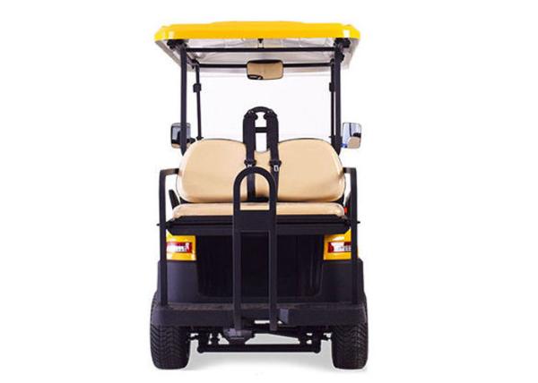Custom 4 Wheel Golf Cart Four Seater Tourist Electric Sightseeing Car Battery Operated