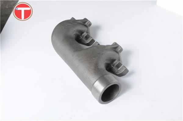 QT450-10 Cnc Hose Nipple Machining Parts Cnc Machining Pipe Folding Exhaust Pipe