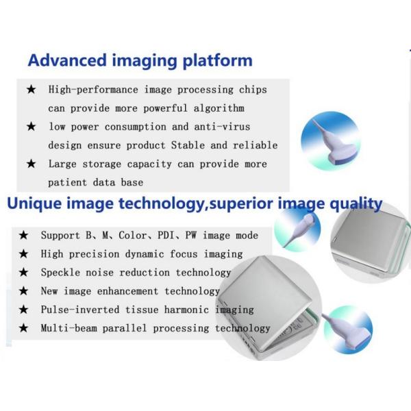 Hospital Outside 2D 3D Notebook Full Digital Color Doppler Ultrasound Diagnostic System Ultrasound Machine