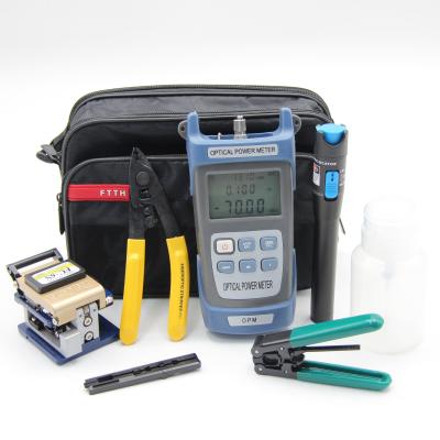 FTTH Fibra Óptica Ferramentas Kit Medidor de Potência Medidor de Potência Óptica