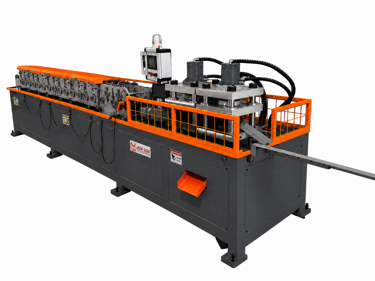 Servo Automotive Condenser Side Plate Roll Forming Machine