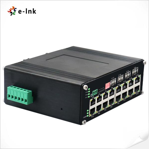 Managed Hardened Ethernet Switch with PoE for Industrial Surveillance Networks