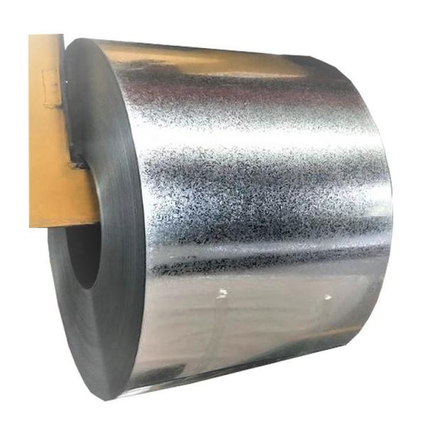 Bobina de chapa GI laminada a frio DX51D 0,12 mm galvanizada ASTM A653