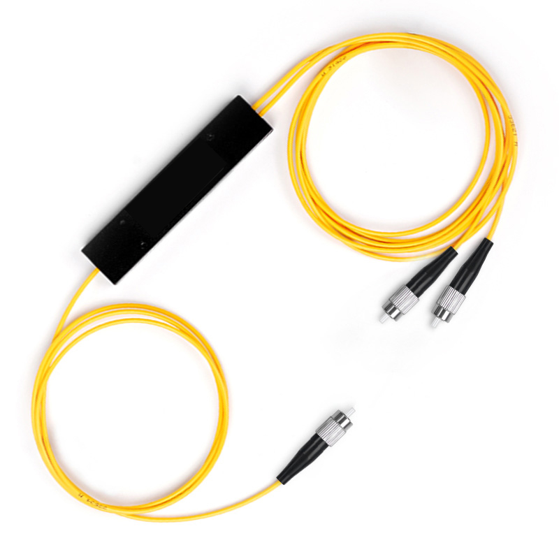 Plc Splitter оптического волокна FTTH мини FC UPC Pigtailed 1X8