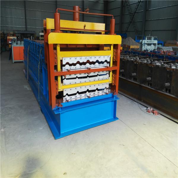 Corrugated Aluminum Roof Panel Wall Cladding Roll Forming Machine