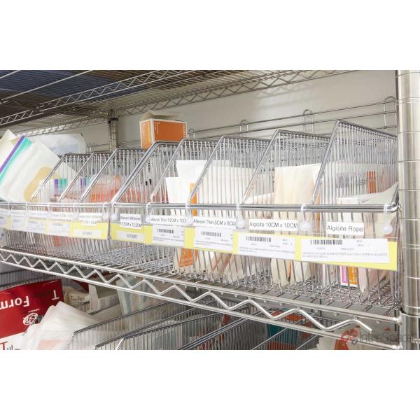 Unités d'étagère de stockage de fil de Chrome de laboratoires et solutions