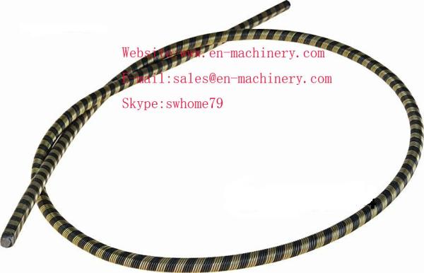 Abrasion Resistant Concrete Vibrator Rubber Hose Ozone Resistant Textile Cords