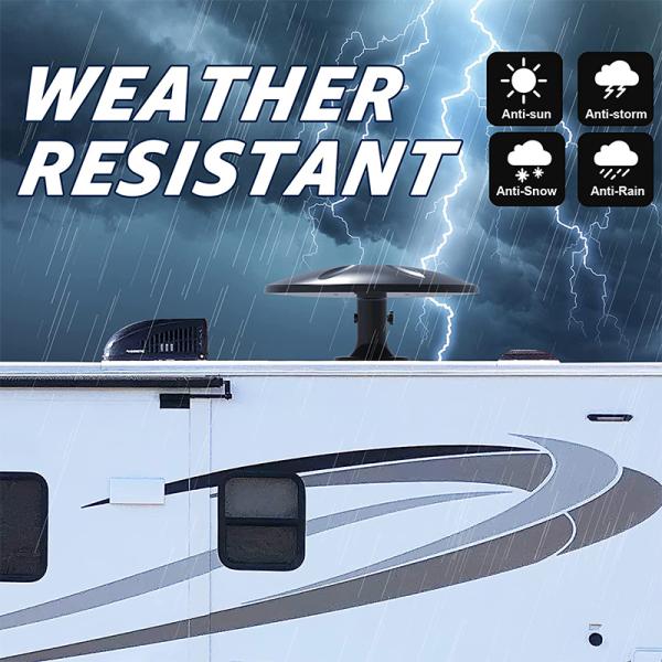 Долгосрочная антенна на открытом воздухе, усиленная антенна ТВ RV ТВ цифров HD для шлюпки каравана Motorhome грузовика RV