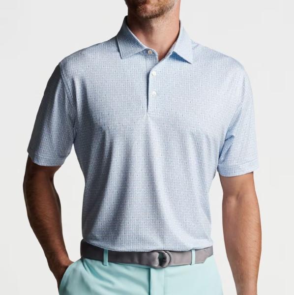 7 dias Apoio à encomenda de amostras para camisa de polo masculina de malha em desporto e moda