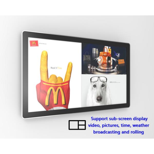 Изготовленный на заказ Signage 5ms крытый цифров для доски меню LCD ресторана