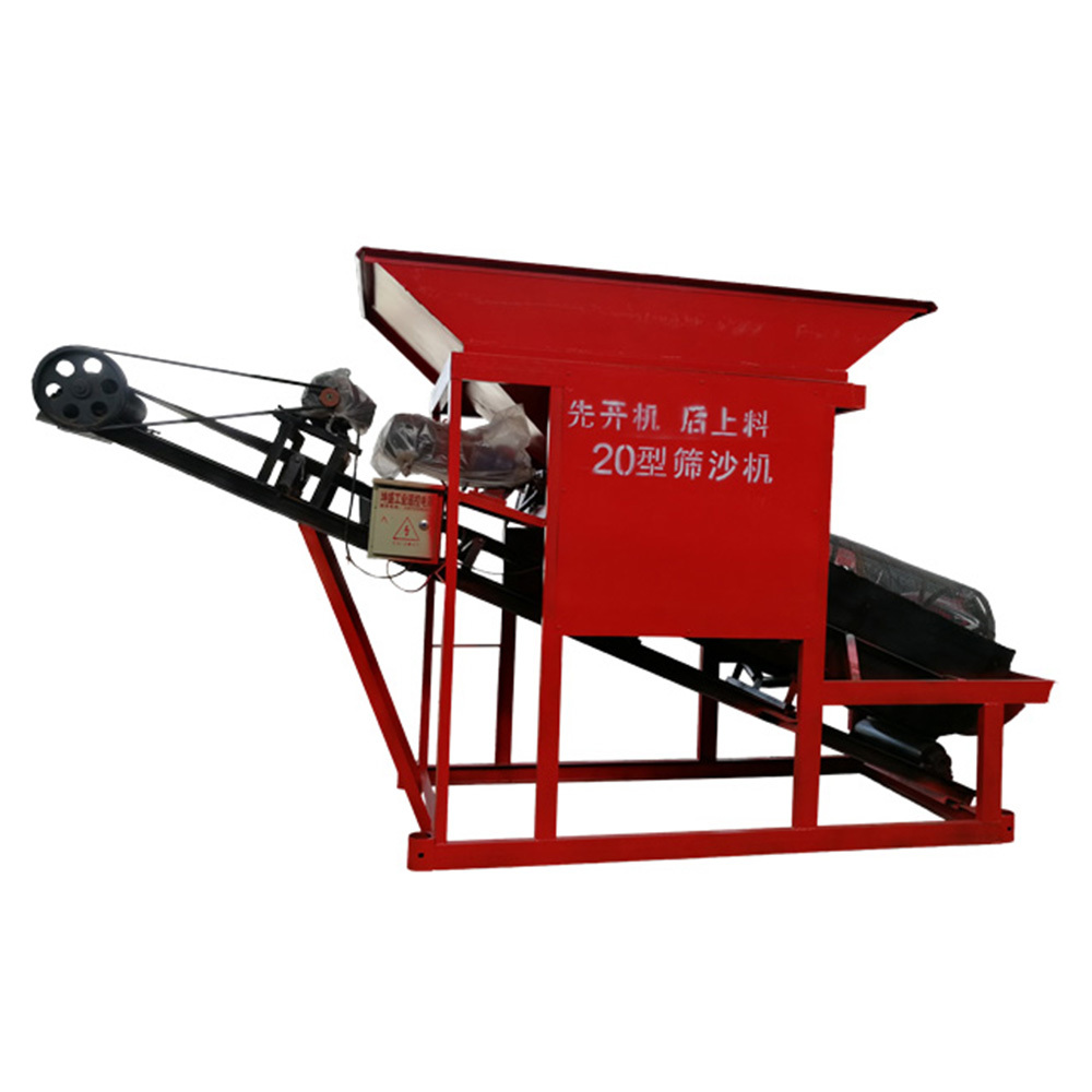Customized Model 20 Trommel Screen with High Efficiency and Heat Resistant for Sand and Gravel Screening