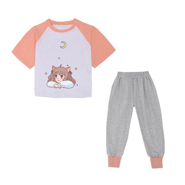 ODM Spring Worsted Casual T Shirts Girls Tops 95% Cotton 5% Spandex