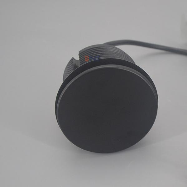 Round Desktop Power USB Type C Sofa Socket With Rotate Cover For Furniture